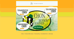 Desktop Screenshot of chon.be